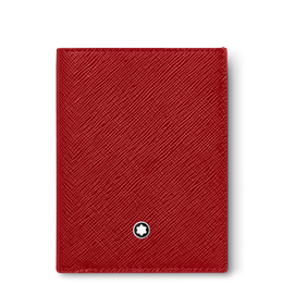 Montblanc Sartorial Mini Wallet 4cc Red 130830