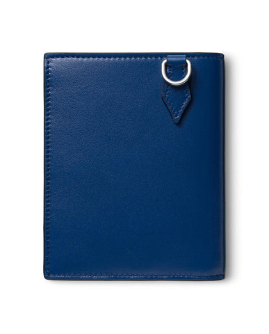 Montblanc Wallet Meisterstuck Compact 6cc Blue D