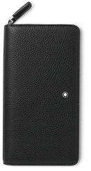 Montblanc Wallet Meisterstuck Soft Grain Zip Around 12cc Black 126255.