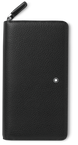 Montblanc Wallet Meisterstuck Soft Grain Zip Around 12cc Black 126255.