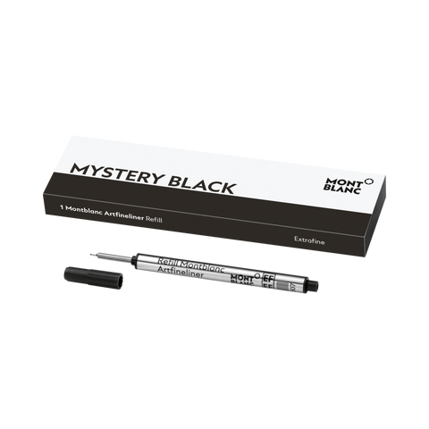 Montblanc Writing Accessories 1 Artfineliner Pen Refill Extra Fine Mystery Black 128245.