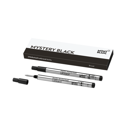 Montblanc Writing Accessories 2 Rollerball LeGrand Refills Broad Mystery Black 128226.