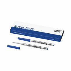 Montblanc Writing Accessories Refills 2 Ballpoint Refills Medium Royal Blue