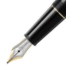 Montblanc Writing Instrument Meisterstuck Classique Gold Coated Fountain Pen F