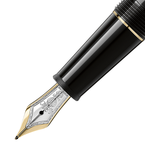 Montblanc Writing Instrument Meisterstuck Classique Gold Coated Fountain Pen F