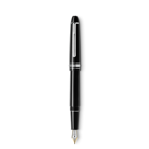 Montblanc Writing Instrument Meisterstuck Classique Platinum Coated Fountain Pen F 106521.