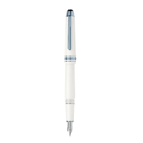 Montblanc Writing Instrument Meisterstuck Glacier Classique Fountain Pen White M D
