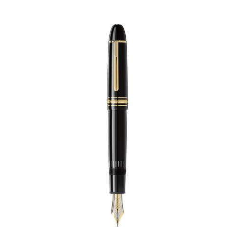 Montblanc Writing Instrument Meisterstuck Gold Coated 149 Fountain Pen F 115383.