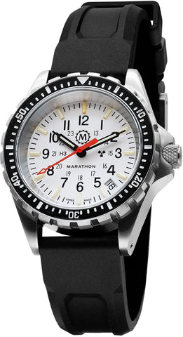 Marathon Watch Dive Medium Arctic Edition Divers Quartz MSAR Quartz WW194027SS-0530