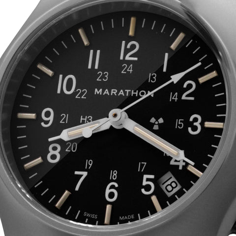 Marathon General Purpose Re-Issue GP Quartz With Date GPQ Watch