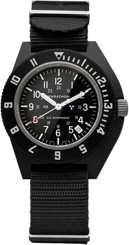 Marathon Watch Navigator Black Pilots With Date WW194013BK-0101