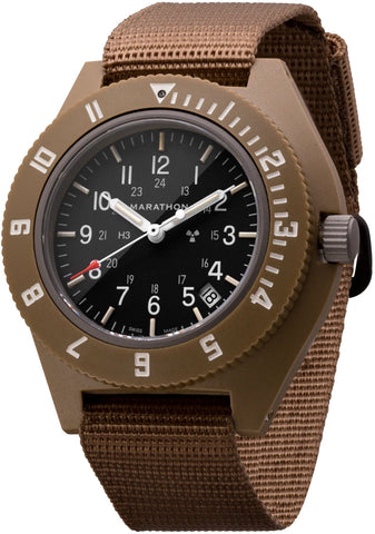 Marathon Watch Navigator Desert Tan Pilots With Date WW194013DT-0102