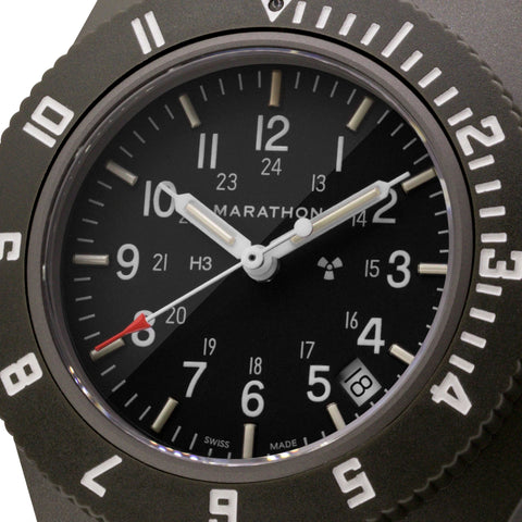 Marathon Navigator Sage Green Pilots With Date Watch