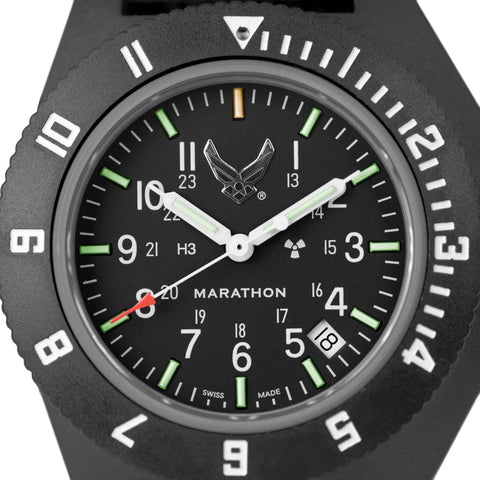 Marathon Watch USAF Collection Official USAF Pilots Navigator With Date