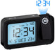 Marathon Clock Ceiling Projection Alarm Display Date Temperature. Includes USB Power Cable CL030086-BK-BL-EU1