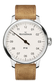 MeisterSinger Watch N. 01 Mens Suede Cognac AM3301