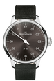 MeisterSinger Watch N. 01 Mens Suede Black AM3307