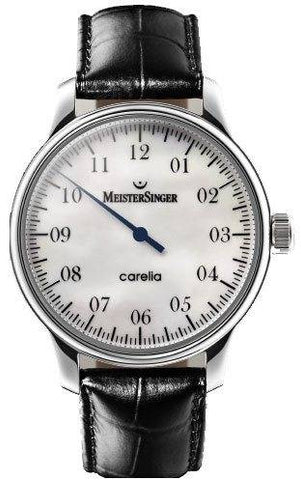 MeisterSinger Carelia D CM301N Croco Print Black