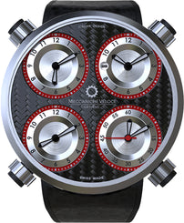 Meccaniche Veloci Watch Quattrovalvole CarboRosso W01NV1CR
