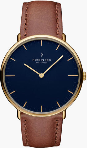 Nordgreen Watch Native NR40GOLEBRNA