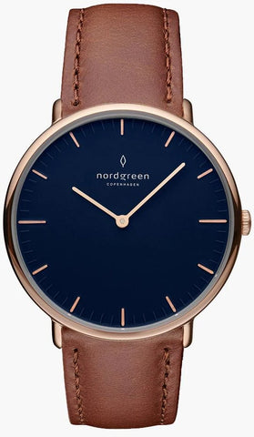 Nordgreen Watch Native NR36RGLEBRNA