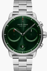 Nordgreen Watch Pioneer Sunray Green Mens PI42SI3LSIGS