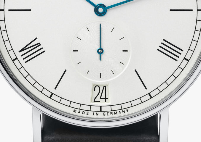 Nomos Glashutte Ludwig Automatic Datum Sapphire Crystal