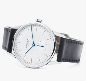 Nomos Glashutte Orion Steel Back Watch