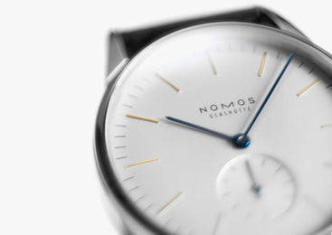 Nomos Glashutte Orion Steel Back Watch