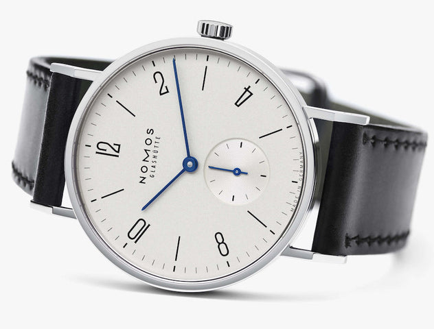Nomos Glashutte Tangente Steel Back Watch
