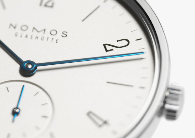Nomos Glashutte Tangente Steel Back Watch