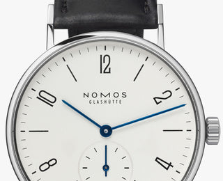 Nomos Glashutte Tangente Steel Back Watch