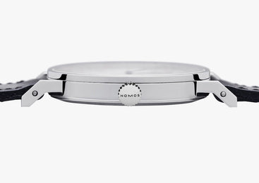 Nomos Glashutte Tangente Steel Back Watch