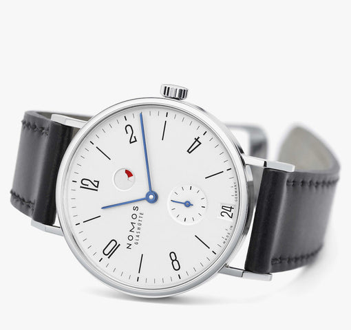 Nomos Glashutte Tangente Datum Gangreserve Sapphire Crystal Watch