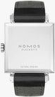 Nomos Glashutte Tetra White Steel Back Watch