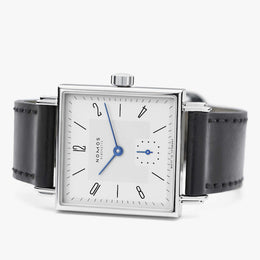 Nomos Glashutte Tetra 27 Steel Back Watch