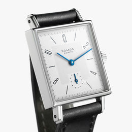 Nomos Glashutte Tetra 27 Steel Back Watch