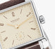 Nomos Glashutte Tetra 27 Karat Steel Back Watch