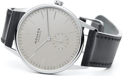 Nomos Glashutte Orion 38 Grau Sapphire Crystal Watch