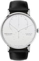 Nomos Glashutte Watch Lambda White Gold Sapphire Crystal 931