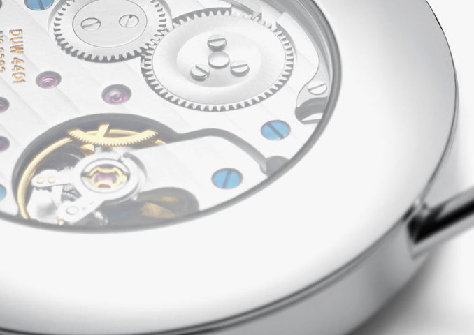 Nomos Glashutte Metro Datum Gangreserve Sapphire Crystal Watch