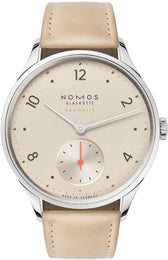 Nomos Glashutte Watch Minimatik Champagner Sapphire Crystal 1204