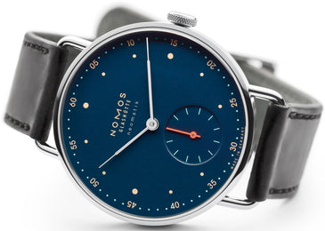 Nomos Glashutte Metro Neomatik Nachtblau Sapphire Crystal Watch