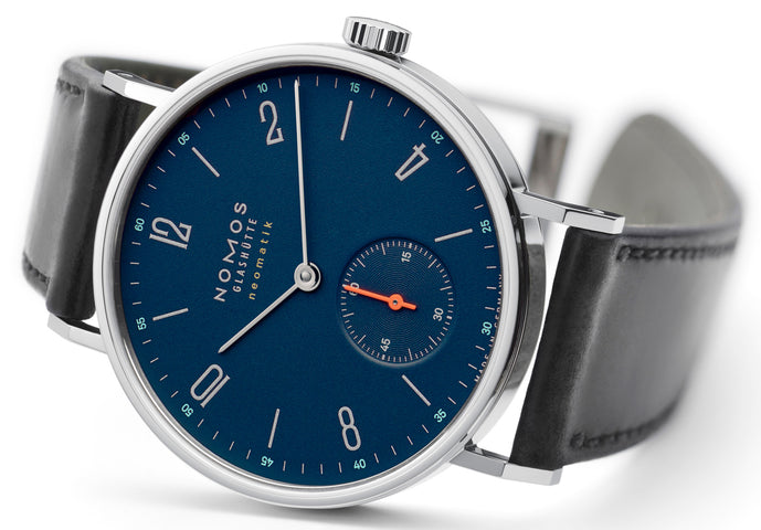 Nomos Glashutte Tangente Neomatik Nachtblau Sapphire Crystal Watch