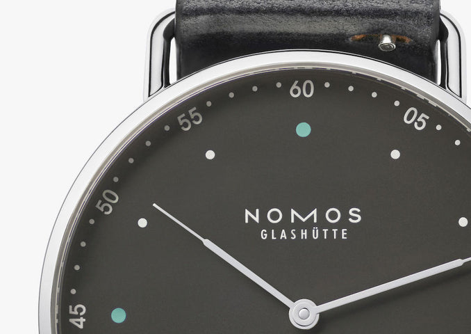 Nomos Glashutte Watch Metro 38 Sapphire Crystal