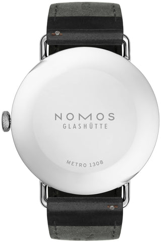 Nomos Glashutte Watch Metro 38 Steel Back