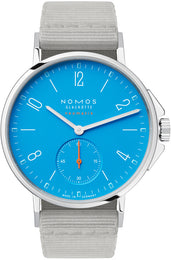 Nomos Glashutte Watch Ahoi Neomatik Signalblau Sapphire Crystal 562