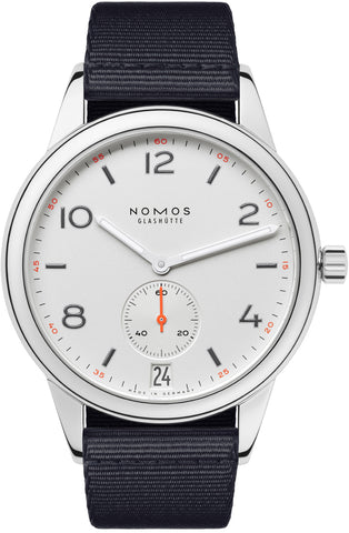 Nomos Glashutte Watch Club Automat Datum Sapphire Crystal 775