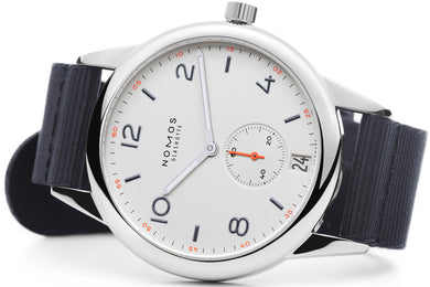 Nomos Glashutte Club Automat Datum Sapphire Crystal Watch