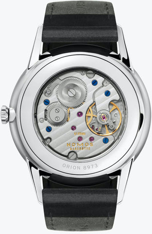 Nomos Glashutte Orion 38 Weiss Sapphire Crystal